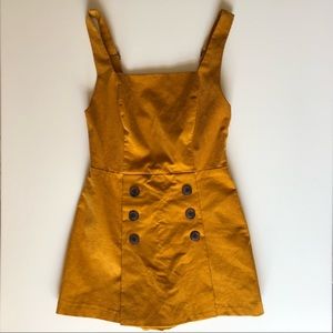 BDG corduroy skort romper